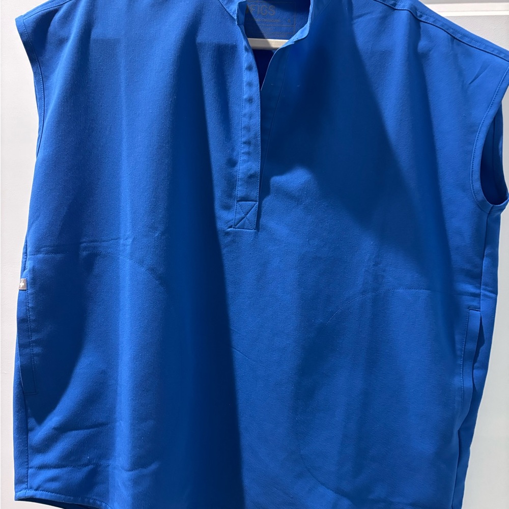 Figs Women's Rafaela Royal Blue Top
